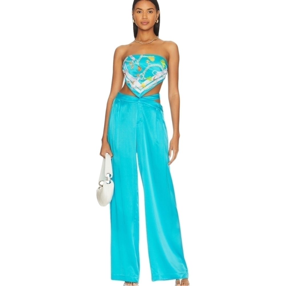 NWT SER.O.YA Turquoise Zarri Pant Size (XXL) - Picture 4 of 4